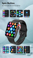 Smart Watch | Wireless Charging Fitness Tracker With 6 Straps