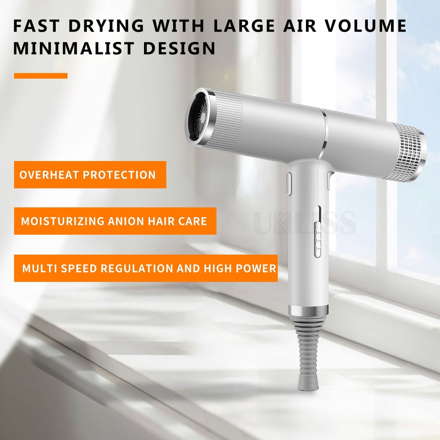 Stylish Hair Dryer | Fast Drying Powerful Hair Dryer encalife