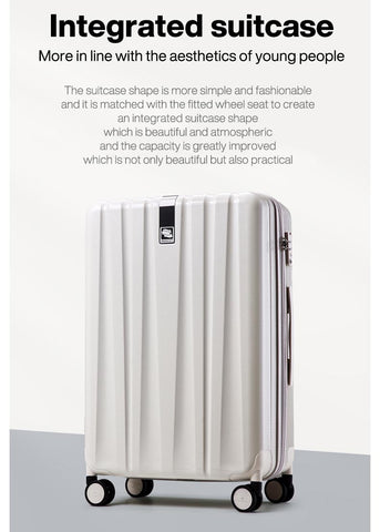 Carry On Luggage 360 Degree Spinner Wheels Suitcase encalife