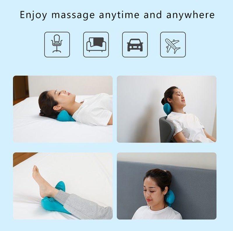 Pillow For Neck Pain | V-Shaped Curvature Design encalife