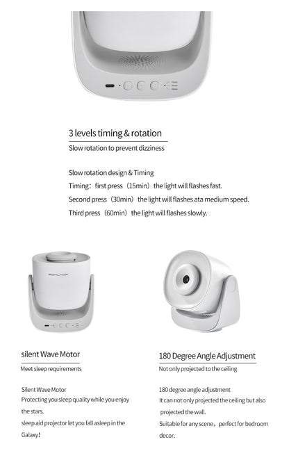 Galaxy Projector | Sky Projector | LED Rechargeable Sky Lamp