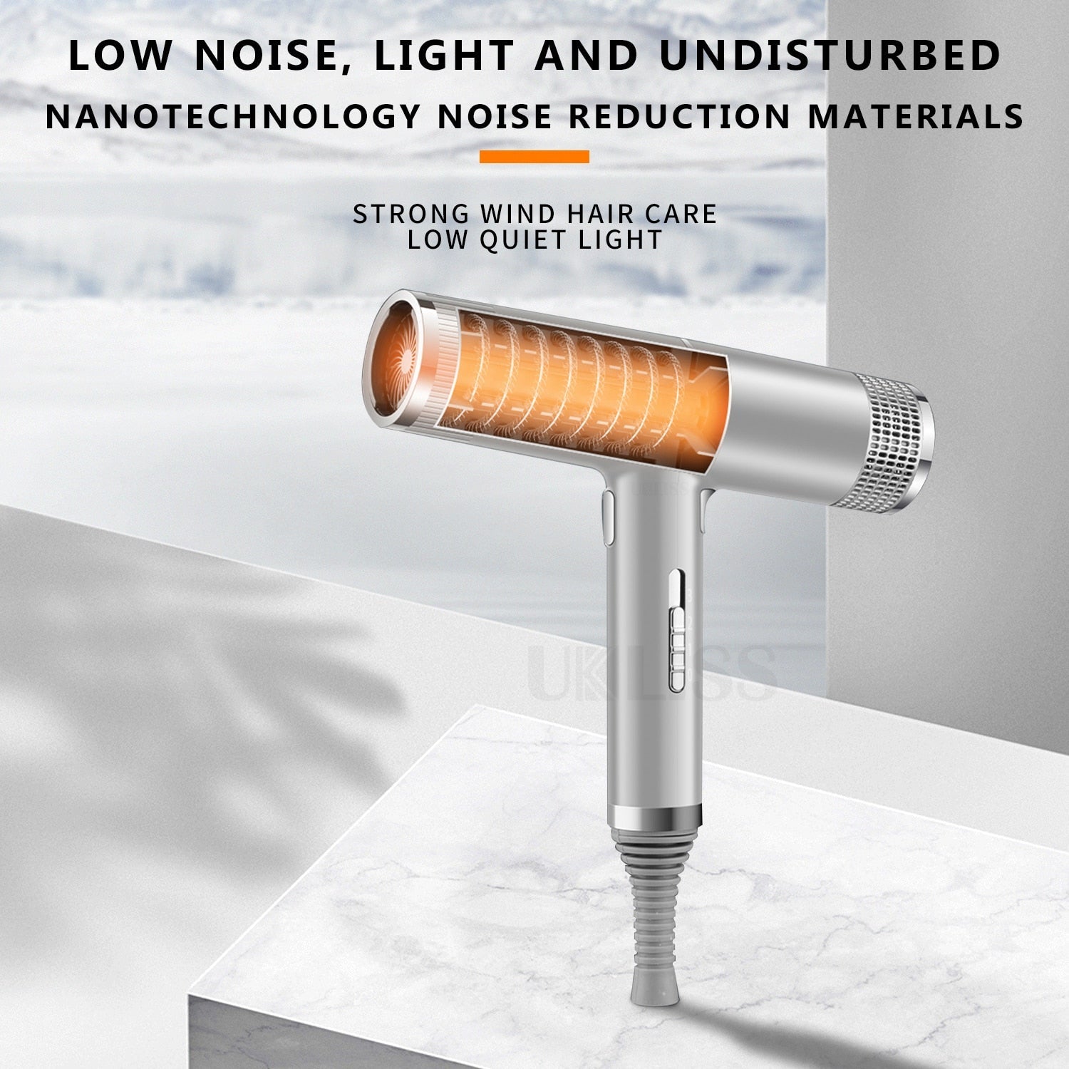 Stylish Hair Dryer | Fast Drying Powerful Hair Dryer encalife