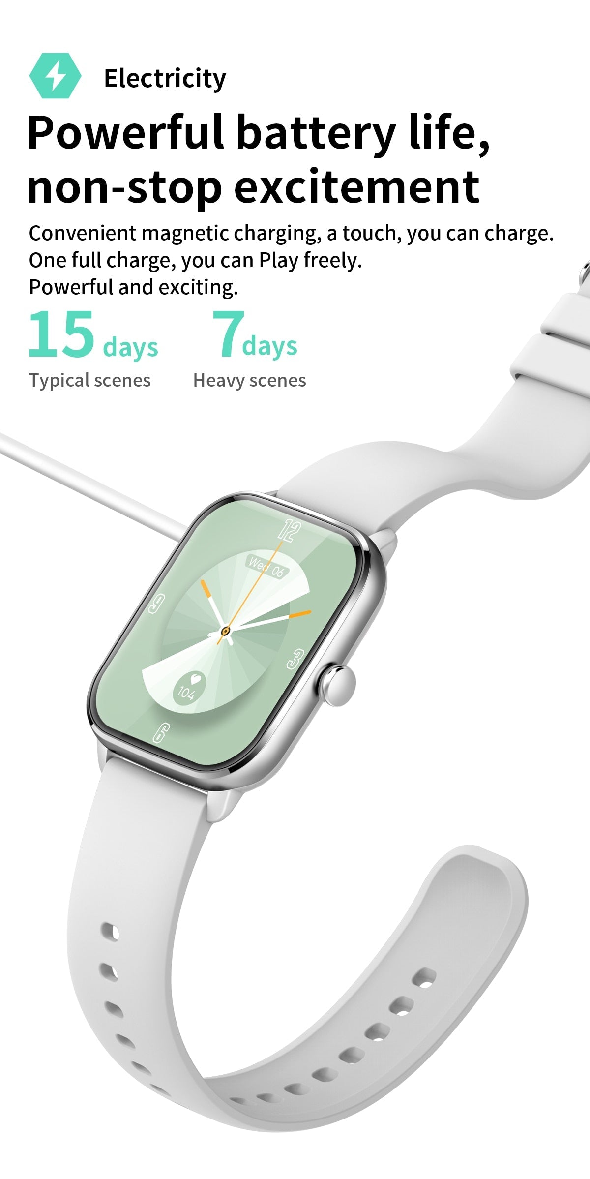 Pro Smart Watch | Bluetooth Compatible Fitness Tracker encalife