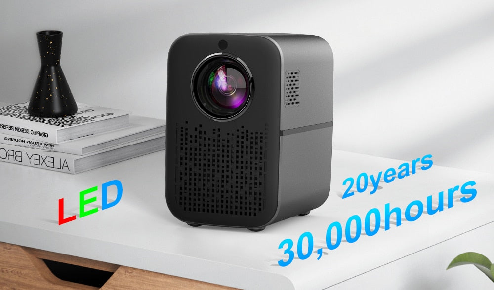4K Home Projector: Cinema Quality in Your Space encalife