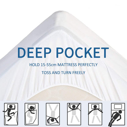Luxurious Goose Feather Mattress Topper | 100% Cotton