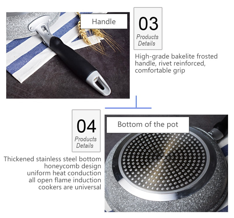 Non-Stick Pan | Versatile Design encalife