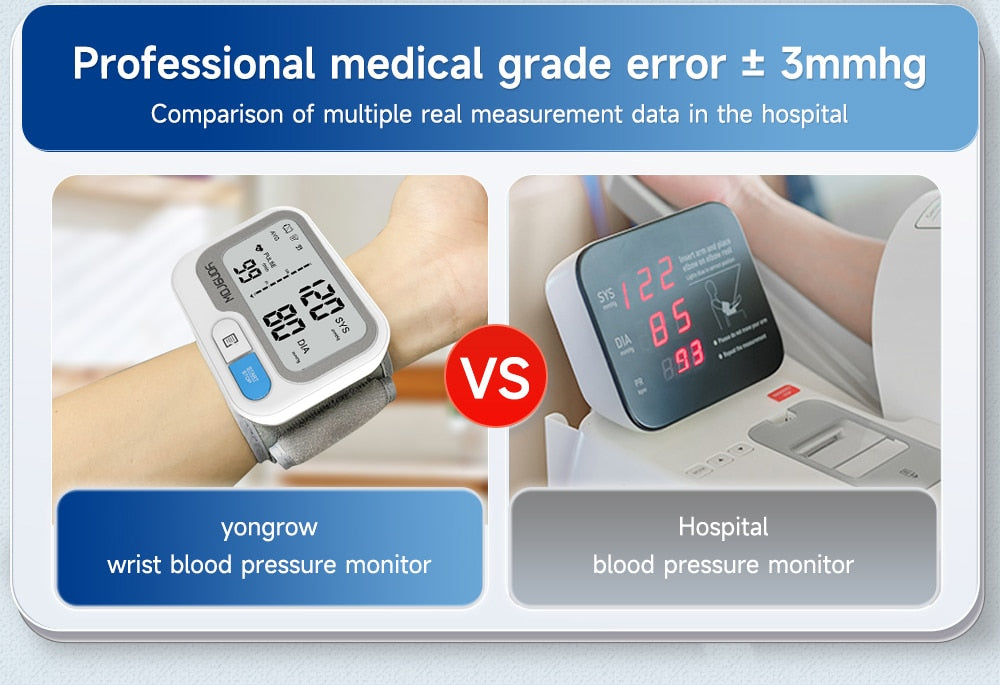 Digital Blood Pressure Monitor | Multi-User LED Screen encalife