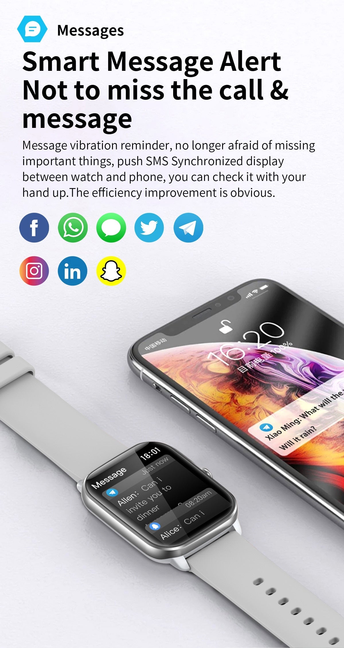 Pro Smart Watch | Bluetooth Compatible Fitness Tracker encalife