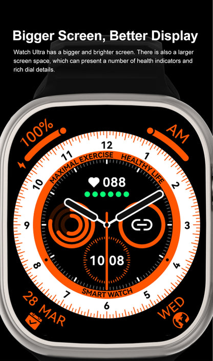 Ultra Smart Watch | Smart Phone Compatible Fitness Tracker