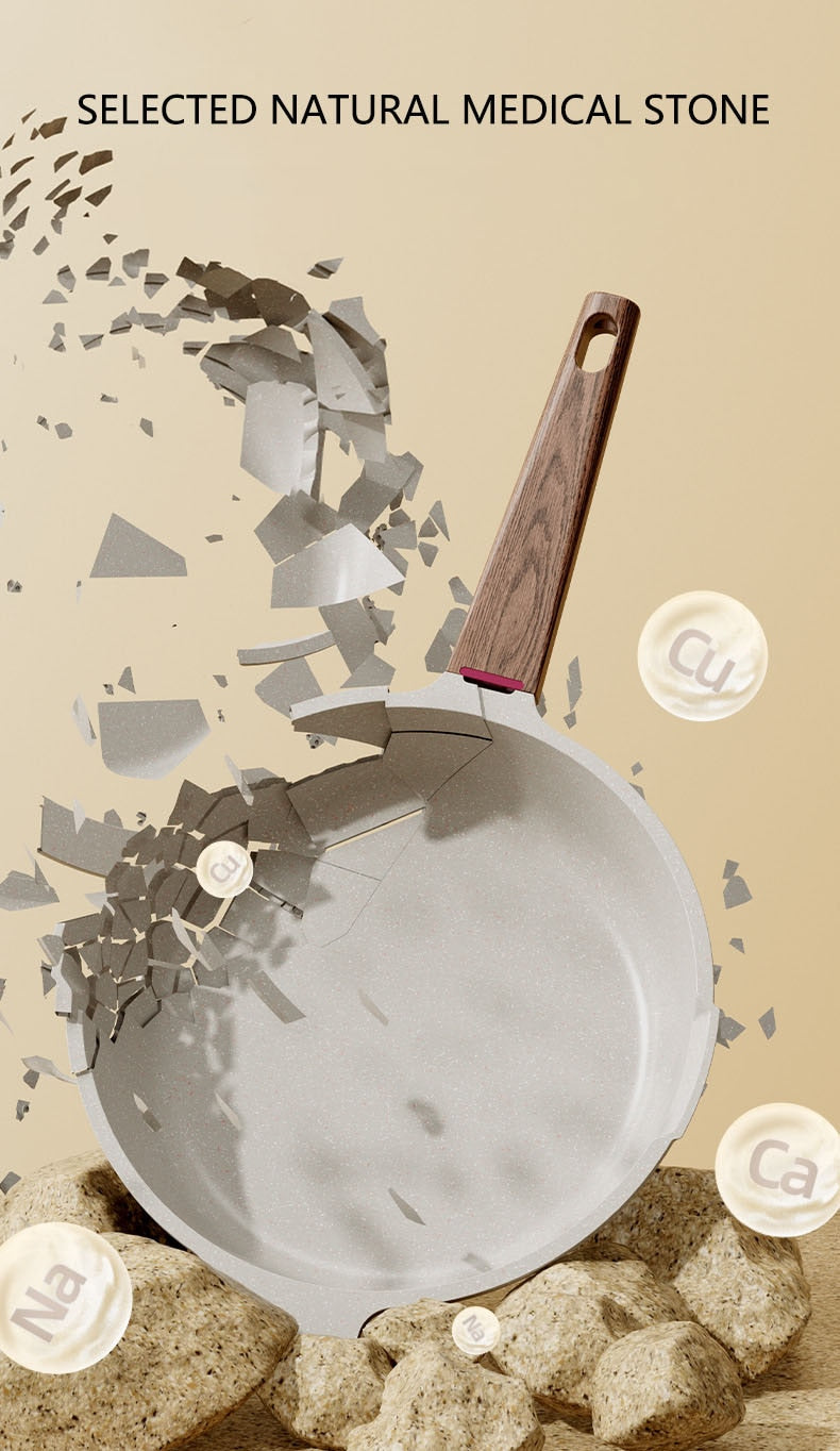Non-Stick Pan | Smoke-Free Feature encalife
