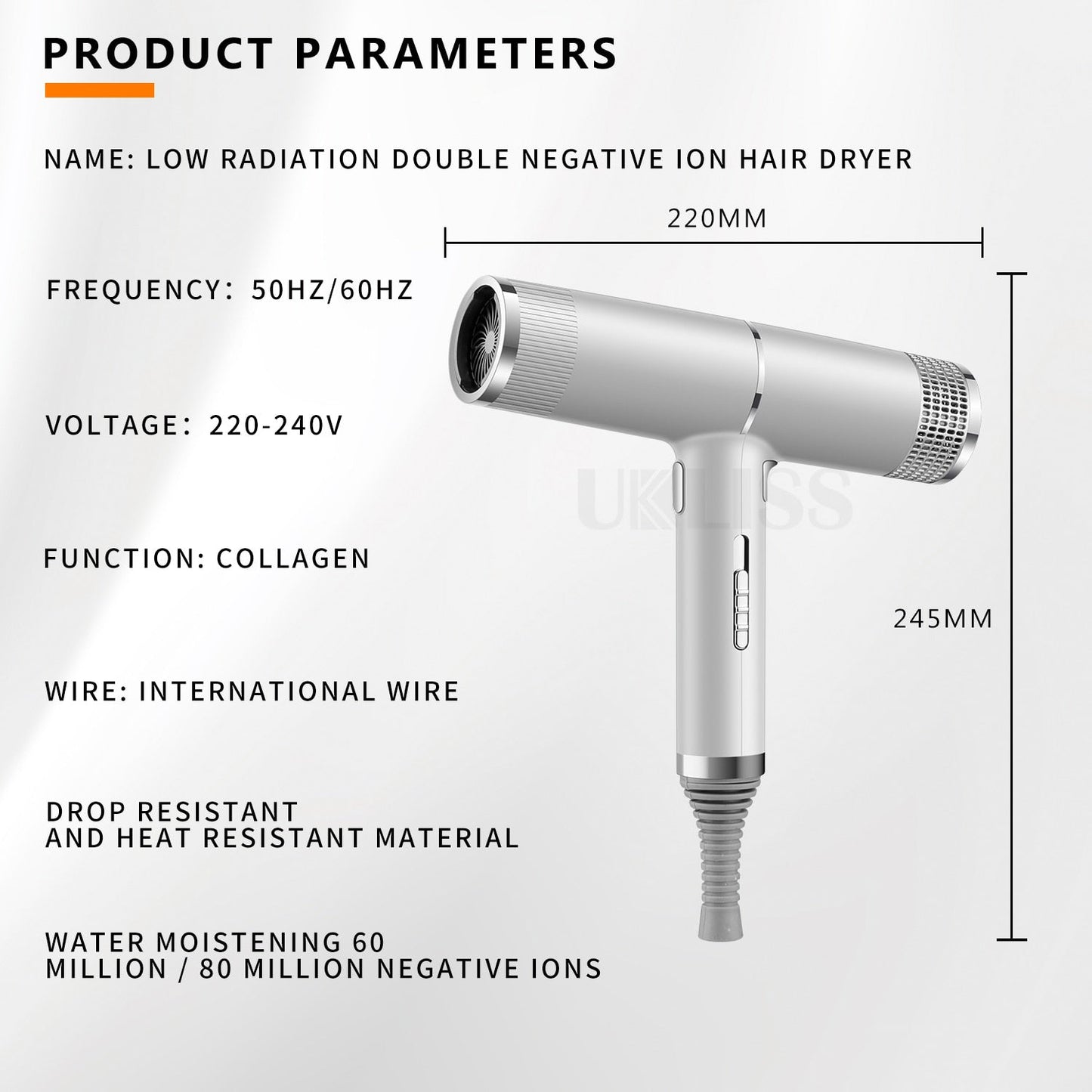 Stylish Hair Dryer | Fast Drying Powerful Hair Dryer encalife