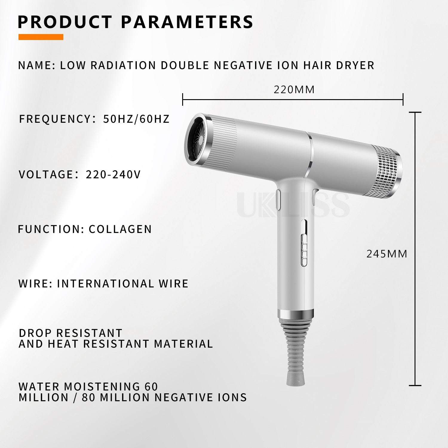 Stylish Hair Dryer | Fast Drying Powerful Hair Dryer encalife