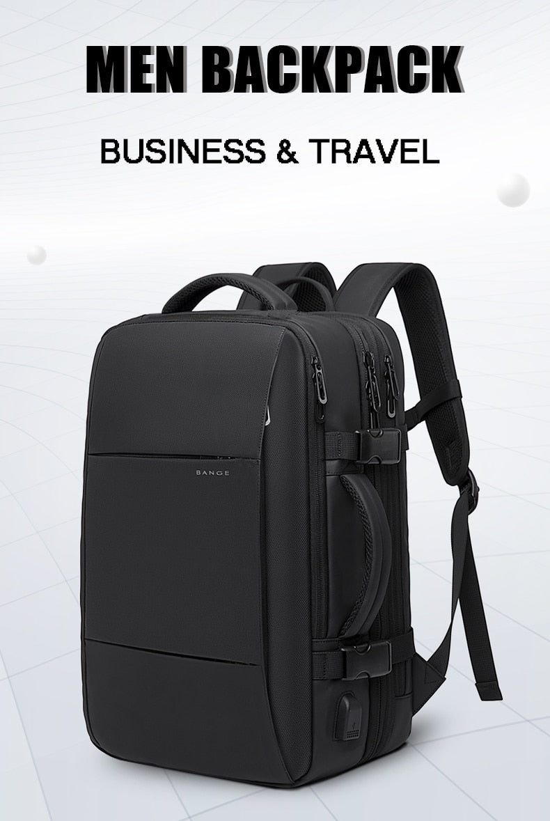 Business And Travel Backpack | Capacious Storage And Adjustable Compartments encalife
