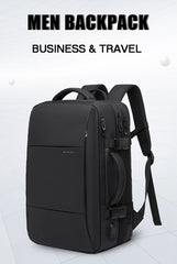Business And Travel Backpack | Capacious Storage And Adjustable Compartments encalife