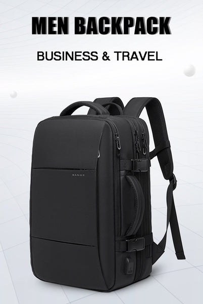 Business And Travel Backpack | Capacious Storage And Adjustable Compartments encalife