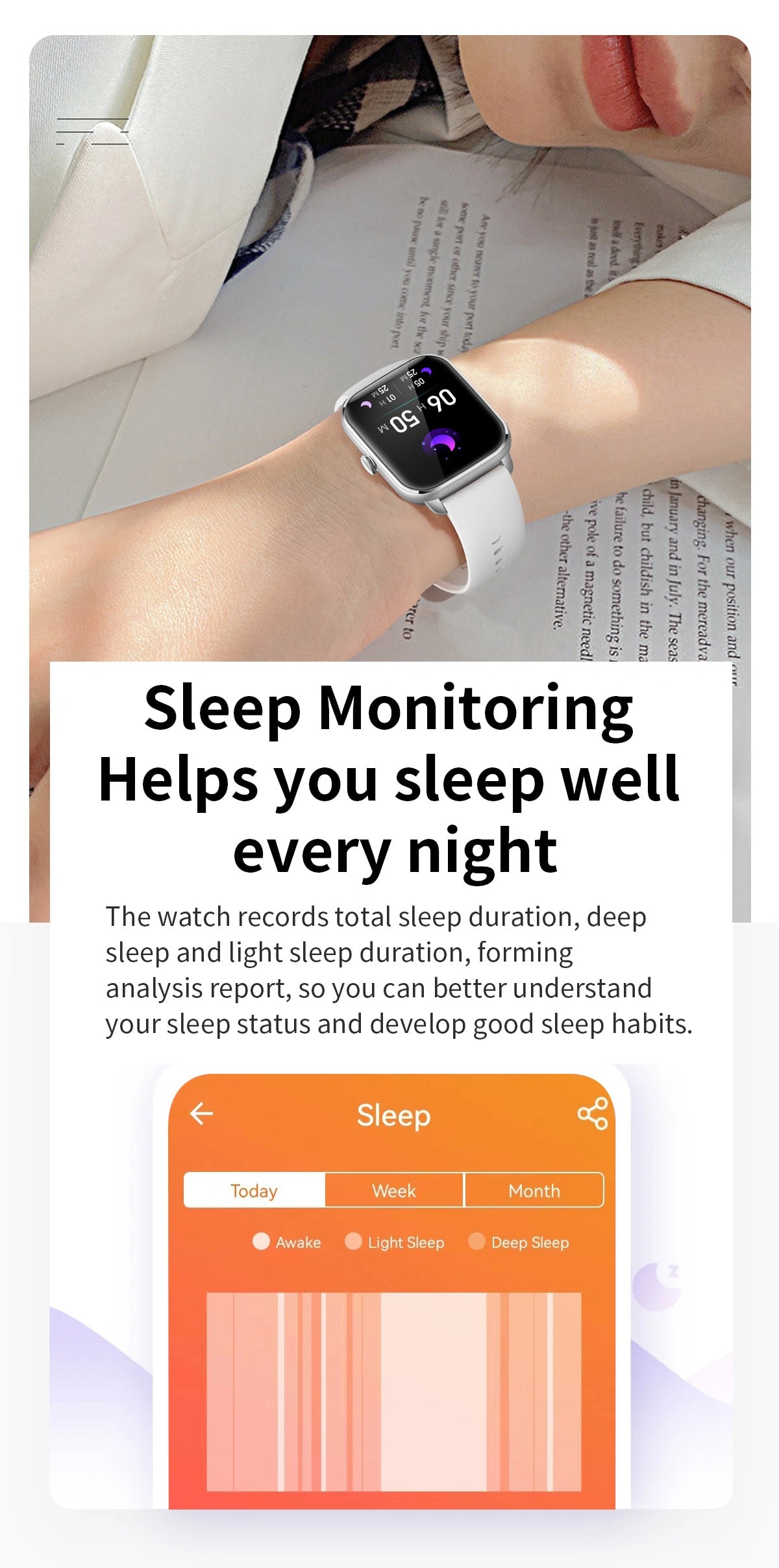 Pro Smart Watch | Bluetooth Compatible Fitness Tracker encalife