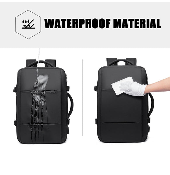 Business And Travel Backpack | Capacious Storage And Adjustable Compartments encalife