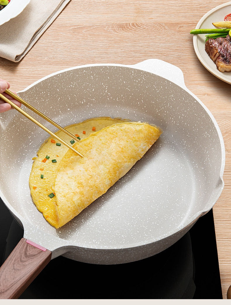 Non-Stick Pan | Smoke-Free Feature encalife