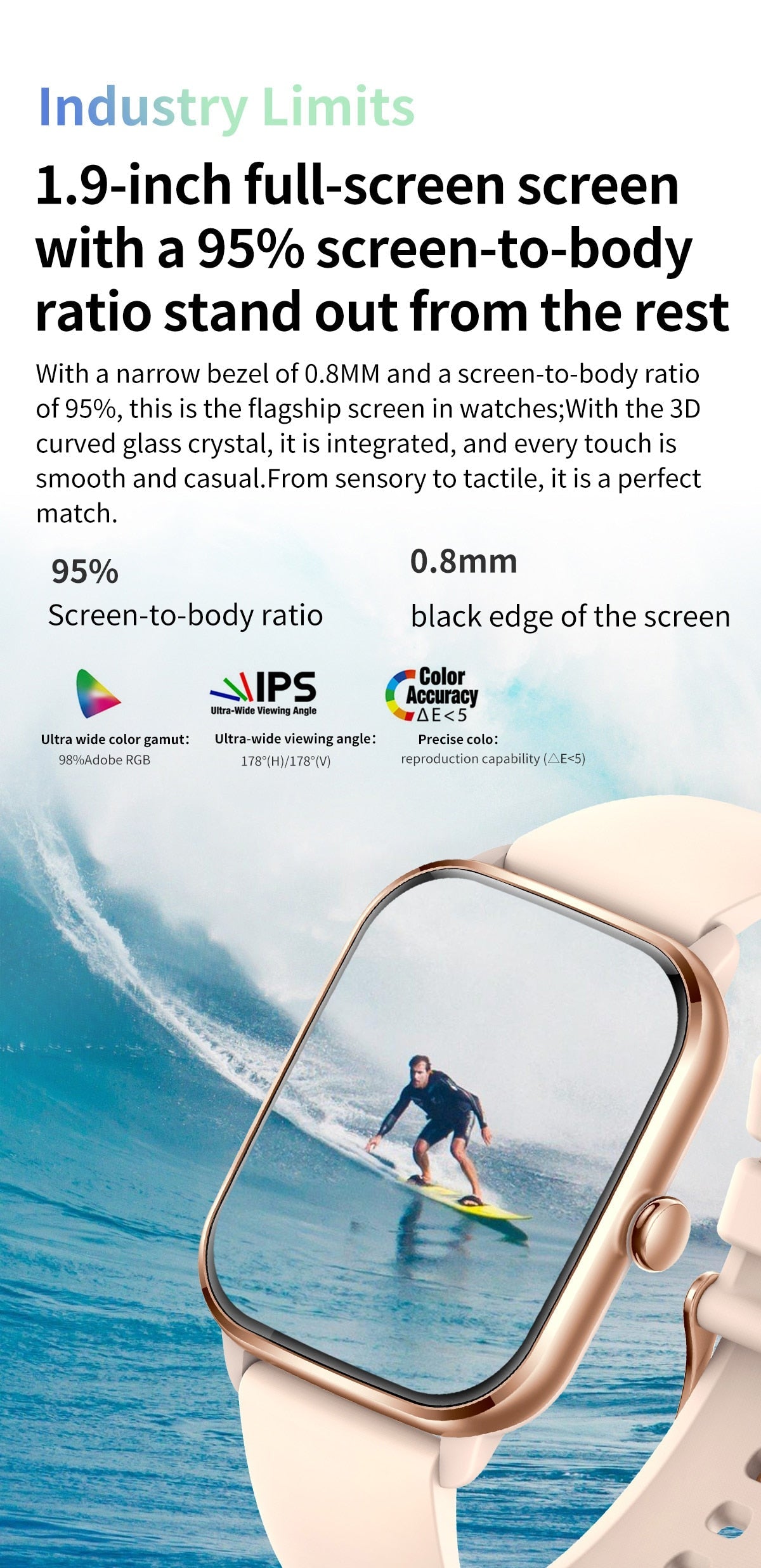 Pro Smart Watch | Bluetooth Compatible Fitness Tracker encalife