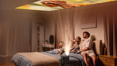 Cinematic Home Projector: Unmatched 4K Visuals encalife