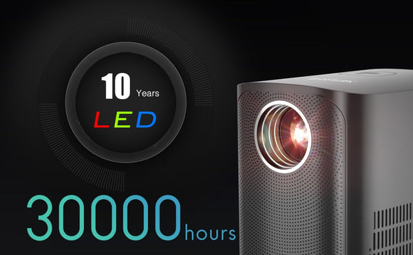 Cinematic Home Projector: Unmatched 4K Visuals encalife