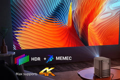 Cinematic Home Projector: Unmatched 4K Visuals encalife