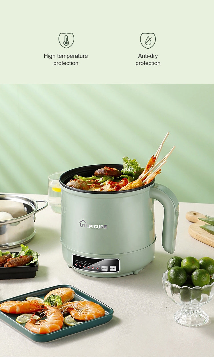 Multi-Function Rice Cooker | Mini Non-Stick Hot Pot encalife
