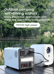 Portable Power Station | 2500W, 3100Wh: Empowering Your Adventures