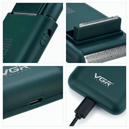 Electric Razor For Men | Dual Blade Design