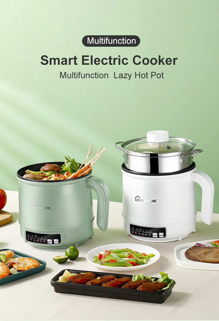 Multi-Function Rice Cooker | Mini Non-Stick Hot Pot encalife