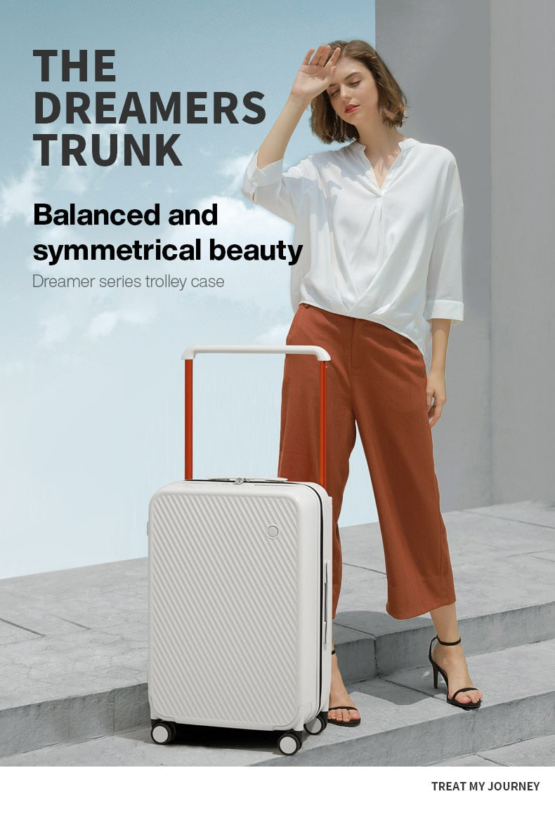 Luxurious Cabin Bag | Stylish Wheeled Travel Bag encalife