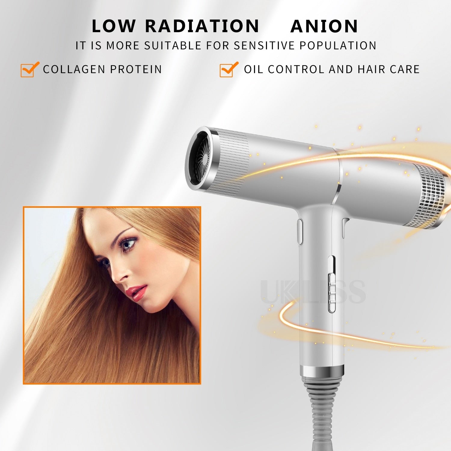 Stylish Hair Dryer | Fast Drying Powerful Hair Dryer encalife