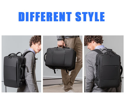 Business And Travel Backpack | Capacious Storage And Adjustable Compartments