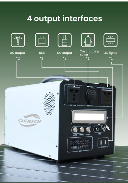 Portable Power Station | 2500W, 3100Wh: Empowering Your Adventures