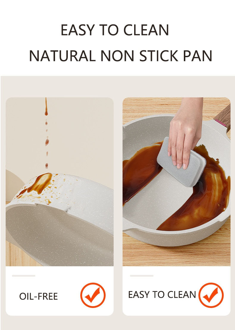 Non-Stick Pan | Smoke-Free Feature encalife
