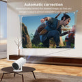 Ultimate Bedroom Companion: Portable Mini 4K Projector for Home Entertainment