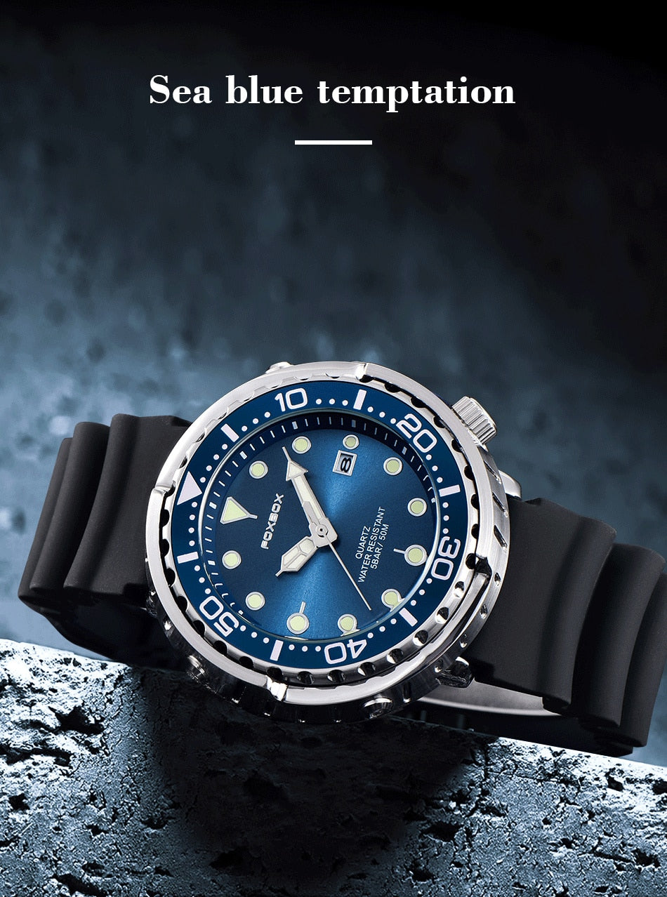 Sports Dive Watch | Durable Scratch-Resistant Design encalife