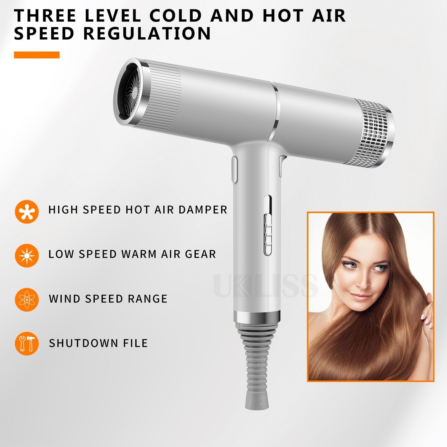 Stylish Hair Dryer | Fast Drying Powerful Hair Dryer encalife