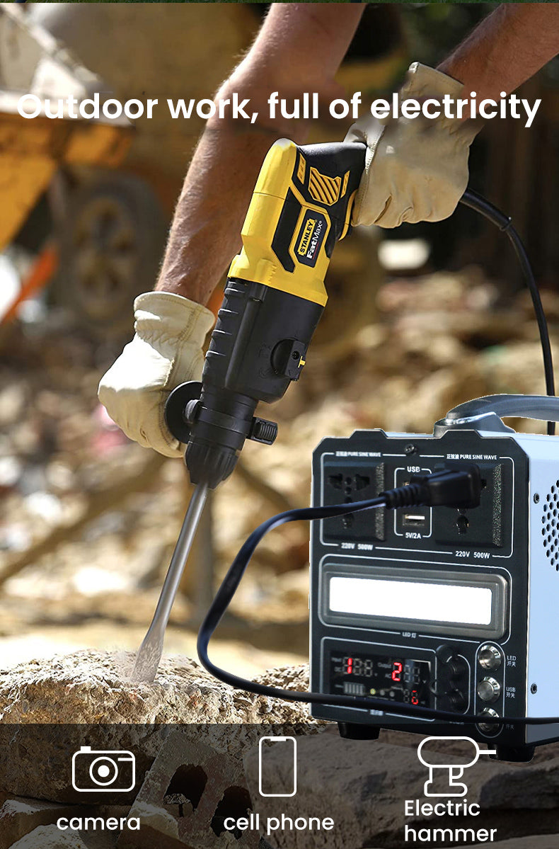 Portable Power Station | 2500W, 3100Wh: Empowering Your Adventures encalife