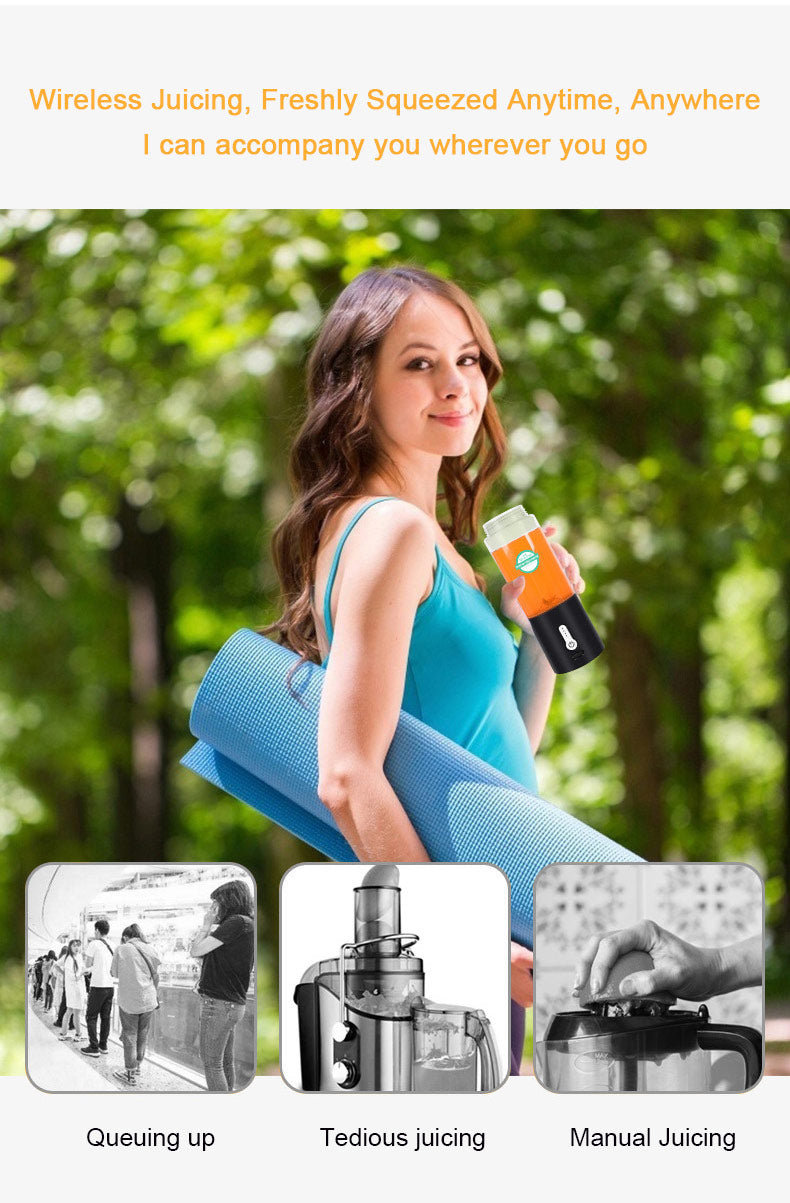 Powerful And Efficient Electric Juicer | 530ML encalife