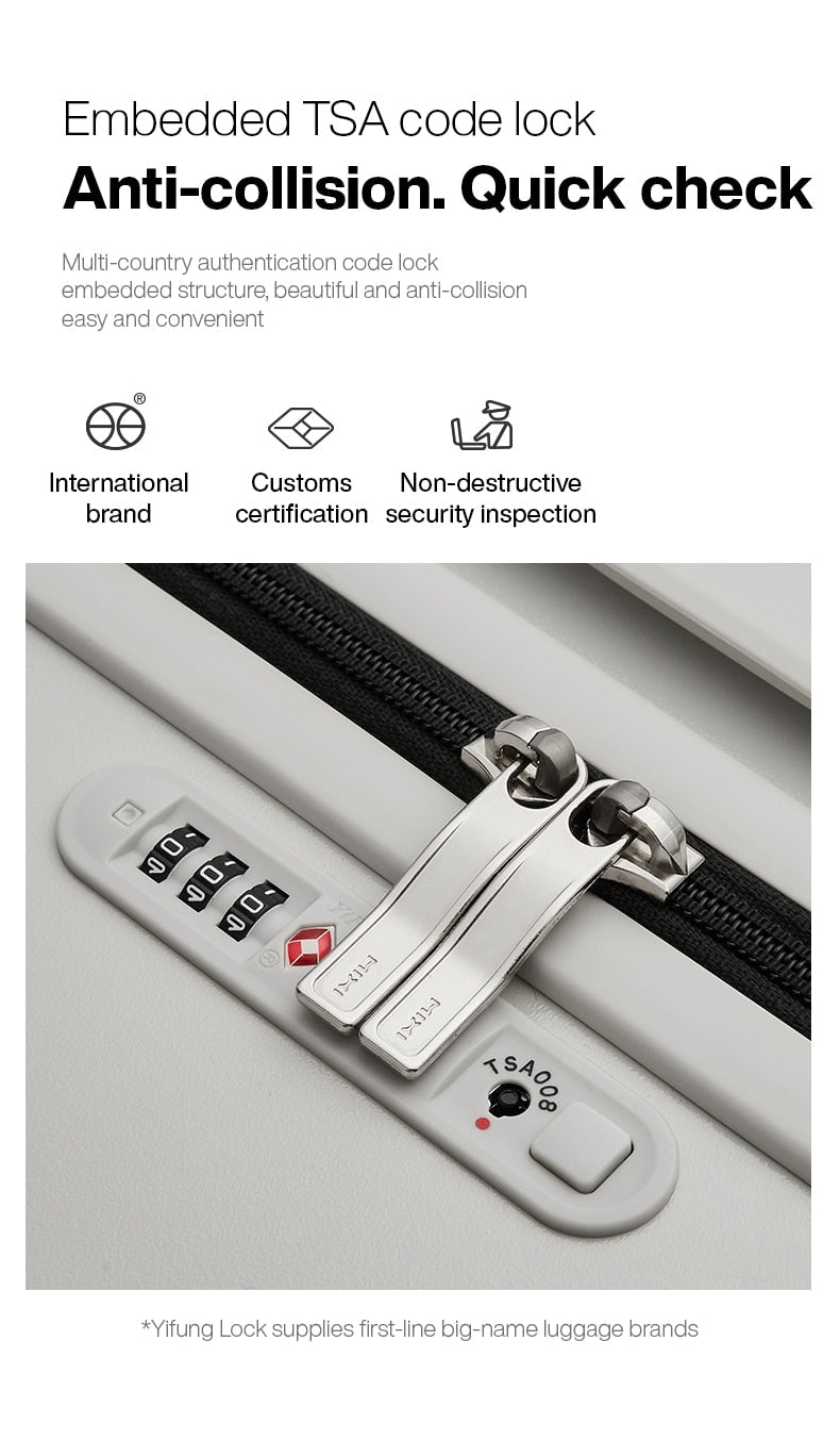 Luxurious Cabin Bag | Stylish Wheeled Travel Bag encalife