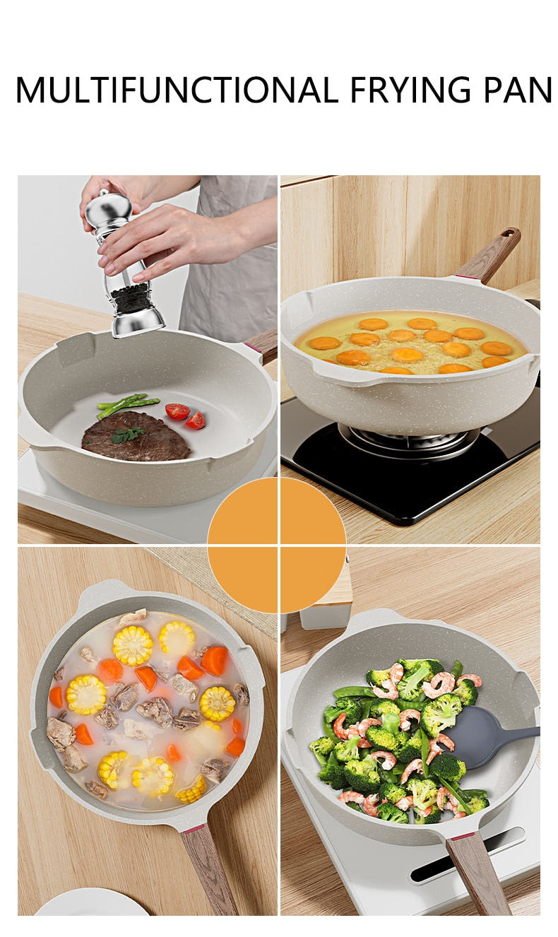 Non-Stick Pan | Smoke-Free Feature encalife
