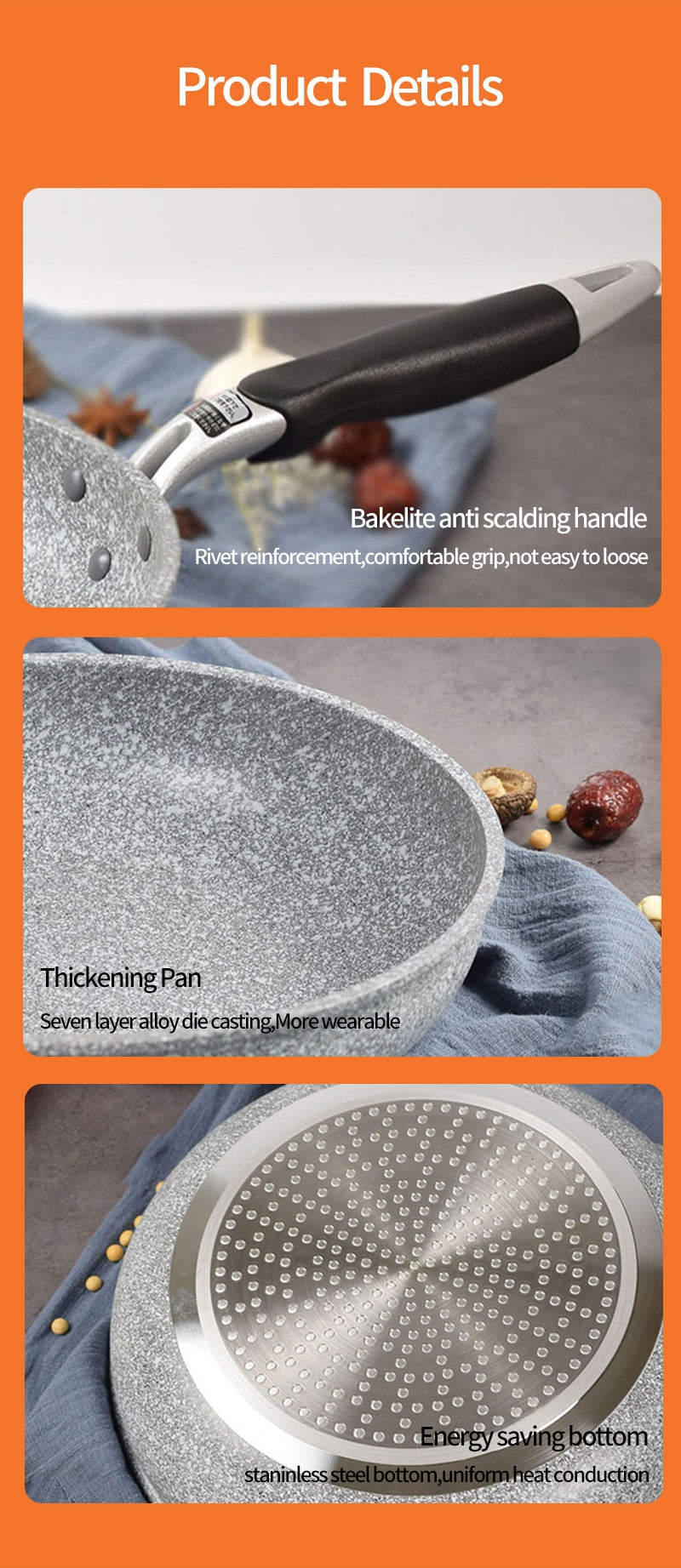 Non-Stick Pan | Versatile Design encalife