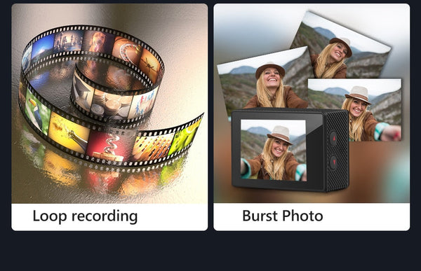 Underwater Camera | Ultra HD 4K Resolution And 30fps Recording