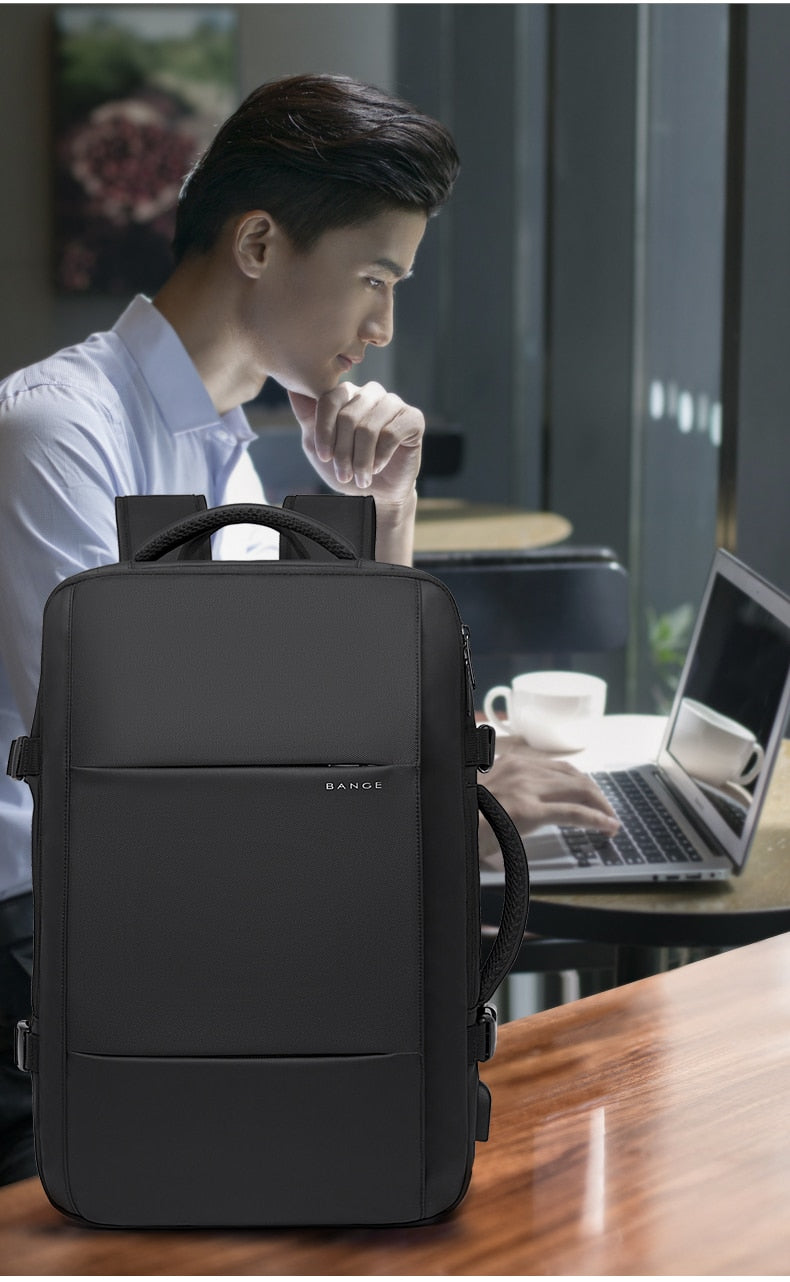Business And Travel Backpack | Capacious Storage And Adjustable Compartments encalife