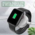Smart Watch | Wireless Charging Fitness Tracker With 6 Straps