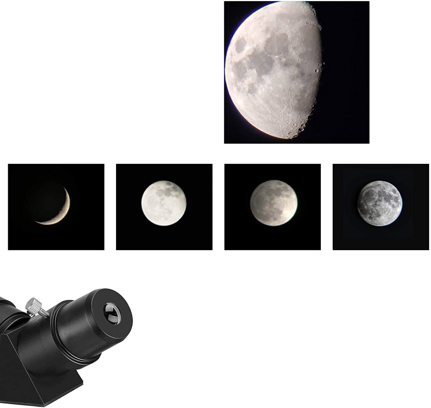 Space Refractor Telescope | 60mm | Moon, Stars & Planets encalife