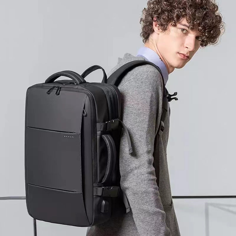 Business And Travel Backpack | Capacious Storage And Adjustable Compartments encalife