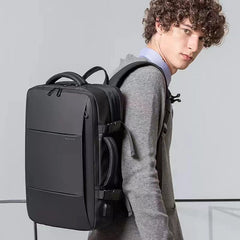 Business And Travel Backpack | Capacious Storage And Adjustable Compartments encalife