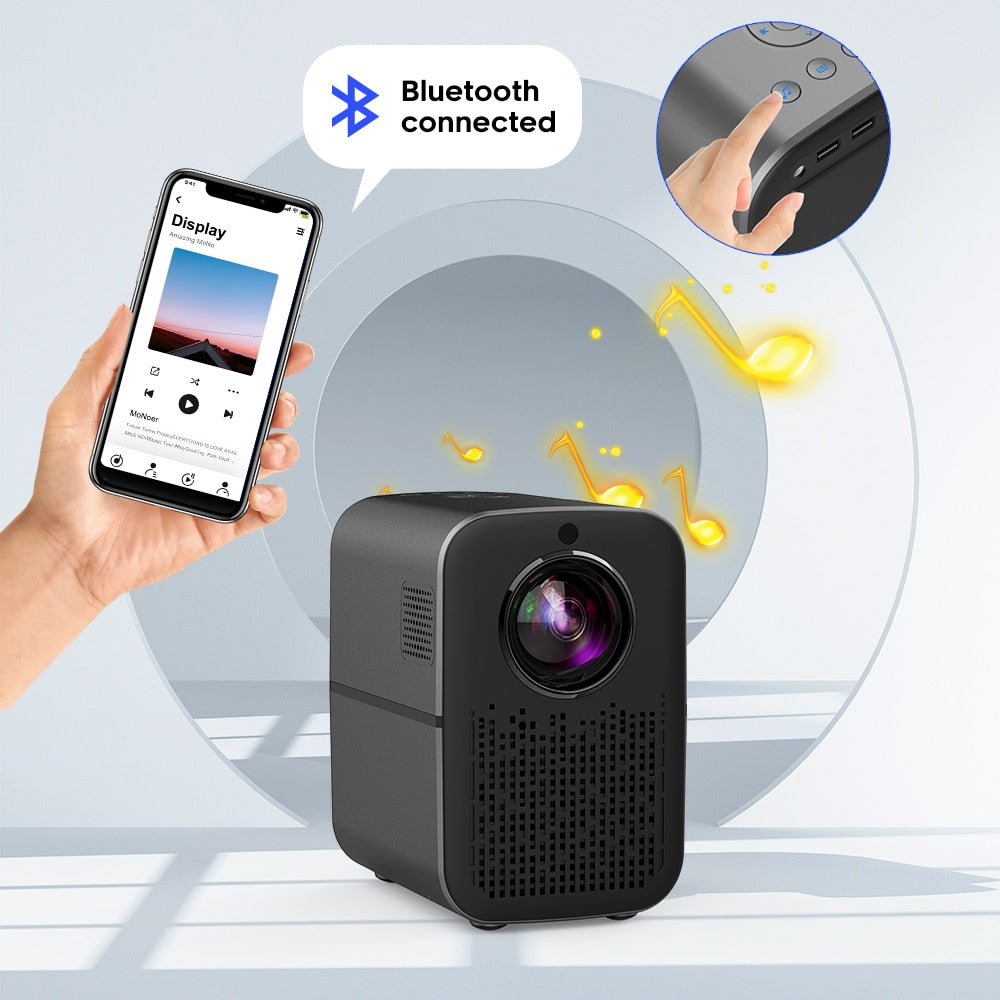 4K Home Projector: Cinema Quality in Your Space encalife